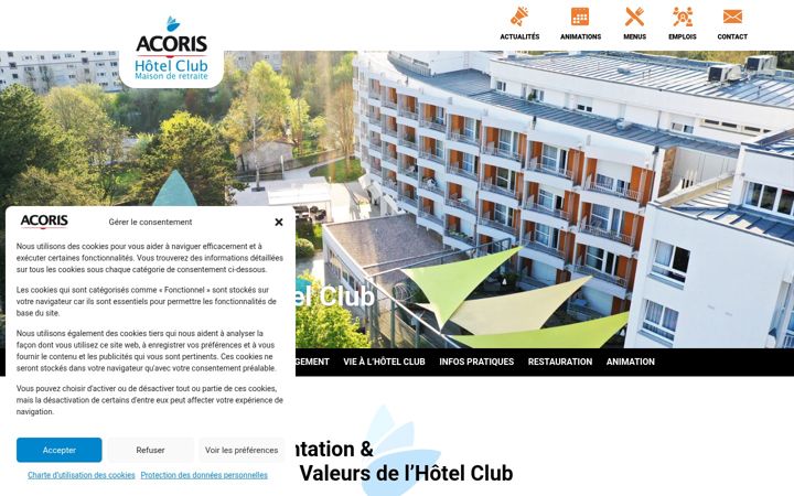 Screenshot ta' ehpadhotelclub.fr