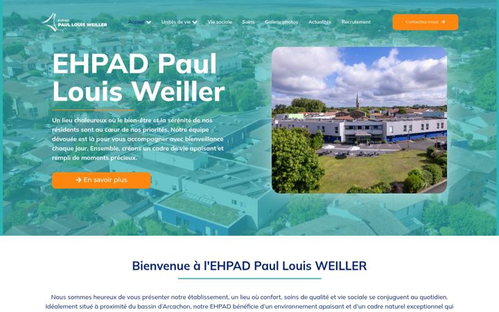 Screenshot of ehpadweiller.com