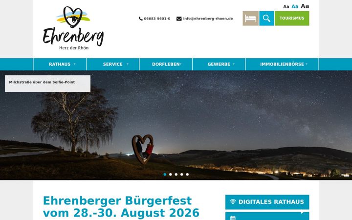 Ekrānuzņēmums no ehrenberg-rhoen.de