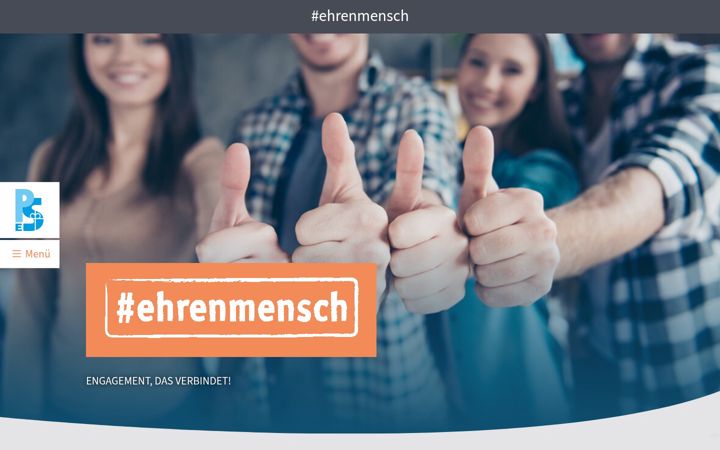 Ekrānuzņēmums no ehrenmensch.de