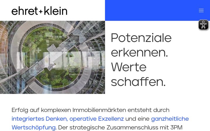 Képernyőkép: ehret-klein.de
