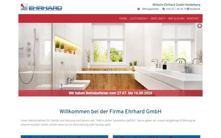 Képernyőkép: ehrhard-hd.de