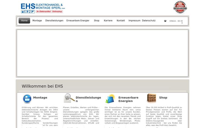 Screenshot of ehs-moeckern.de