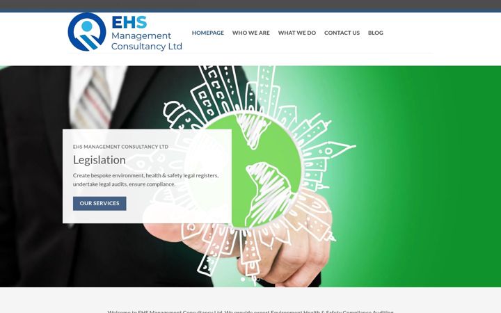 Screenshot of ehsmanagementconsultancy.co.uk