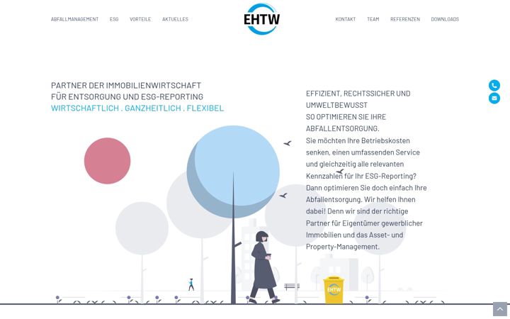 Screenshot of ehtw.de