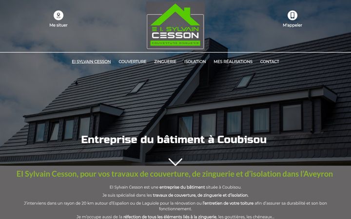 Екранна снимка на ei-sylvaincesson.fr