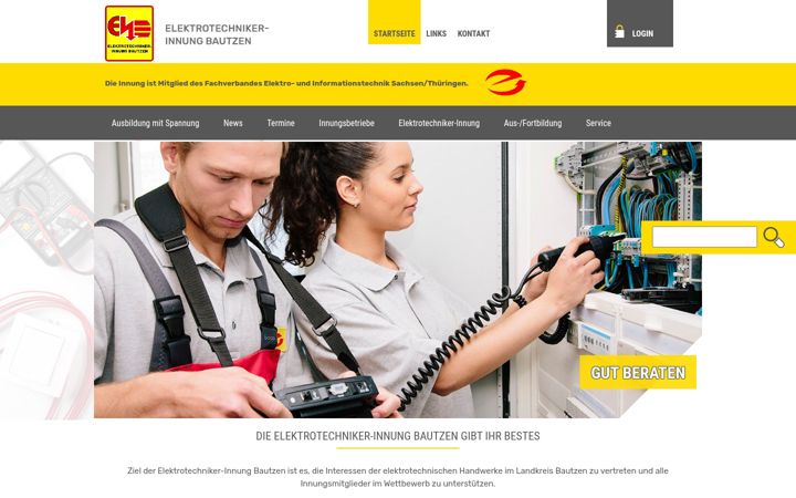 Screenshot of eib-bautzen.de