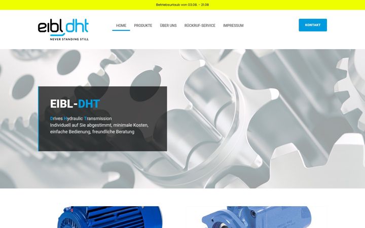 Snímek obrazovky eibl-dht.at