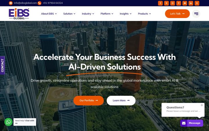 Screenshot of eibsglobal.com