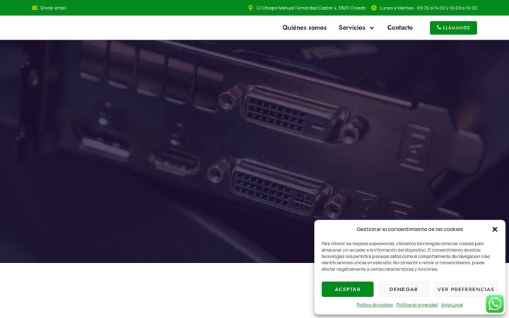 Screenshot of eic-informatica.com