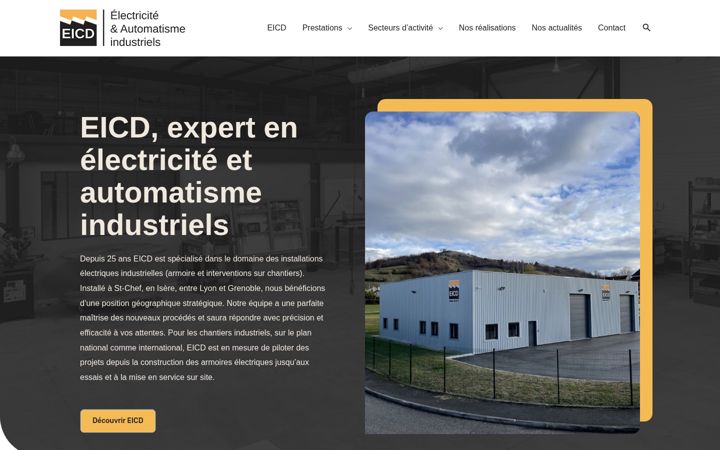 Екранна снимка на eicd.fr
