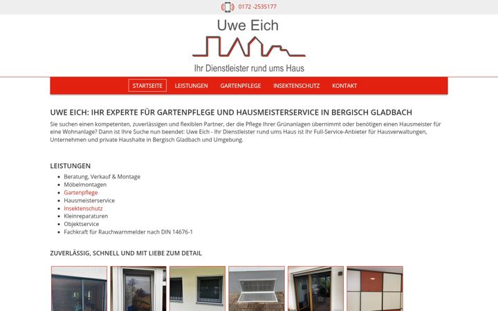 Screenshot of eich-service.de