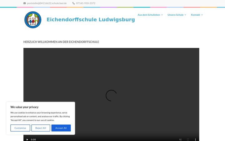 Screenshot of eichendorff-lb.de