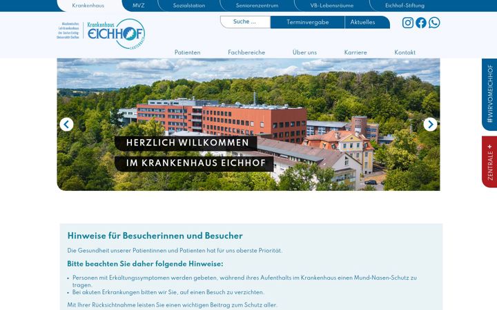 Ekrānuzņēmums no eichhof-online.de