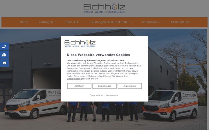 Ekrānuzņēmums no eichholz-haustechnik.de