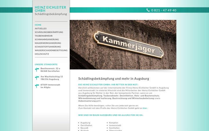 Ekrānuzņēmums no eichleiter-schaedlingsbekaempfung.de
