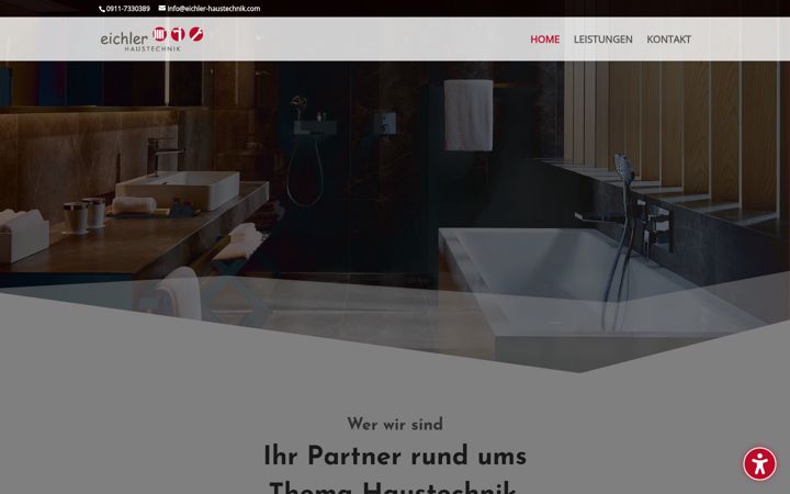 Screenshot of eichler-haustechnik.com