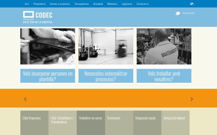 Snímek obrazovky eicodec.org