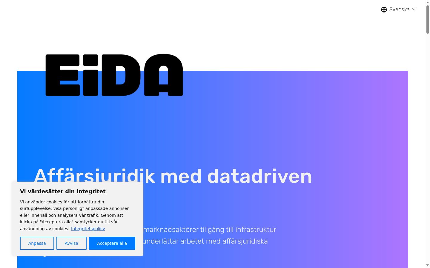 Screenshot van de toestemmingsbanner zoals getoond vóór enige interactie