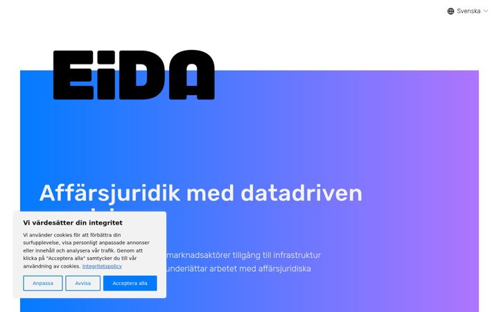 Screenshot of eidasystems.com