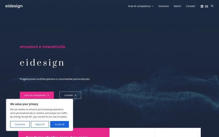 Screenshot of eidesign.me