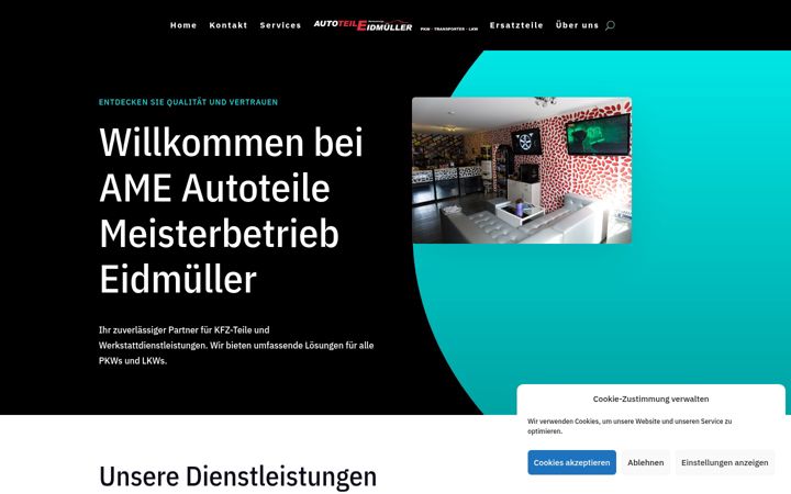 Screenshot of eidmueller24.de