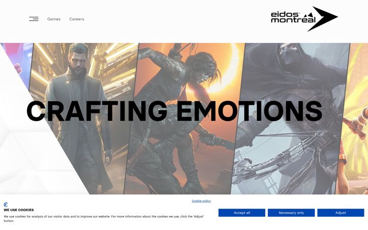 Screenshot of eidosmontreal.com
