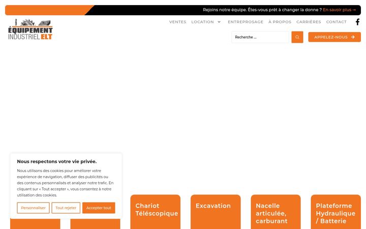 Screenshot of eielt.ca