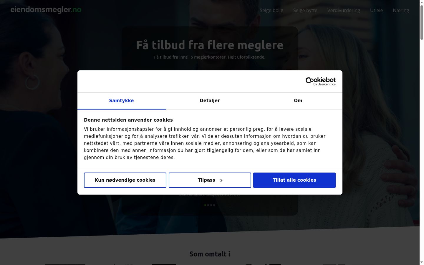 Captură de ecran a bannerului de consimțământ afișat înainte de orice interacțiune