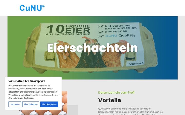 Screenshot di eier-schachteln.de