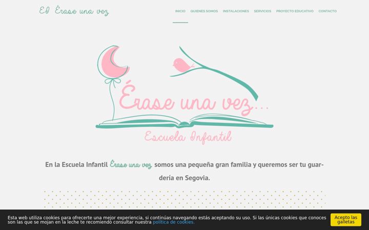Screenshot of eieraseunavez.es