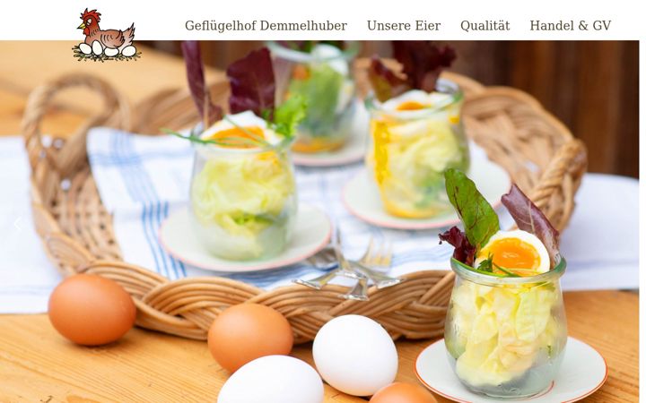 Screenshot of eierbayer.de