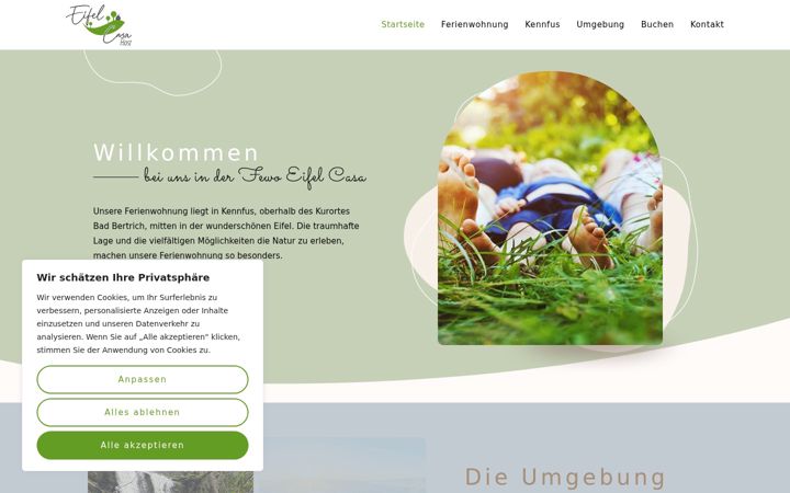 Screenshot of eifel-casa-host.de