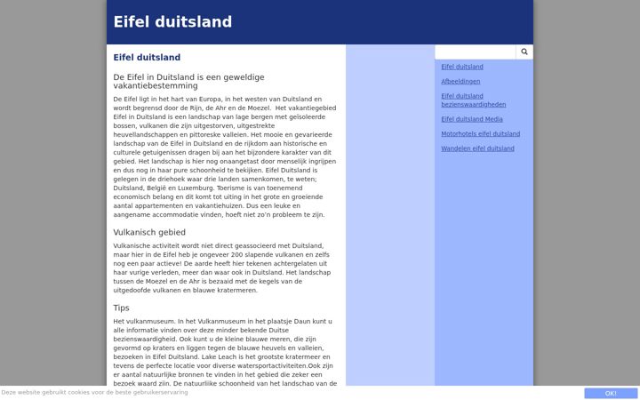 Captura de pantalla de eifel-duitsland.nl