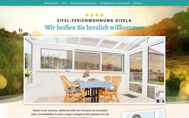 Screenshot of eifel-fewo-gisela.de