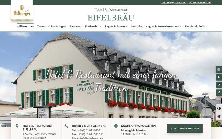 Screenshot of eifelbraeu.de