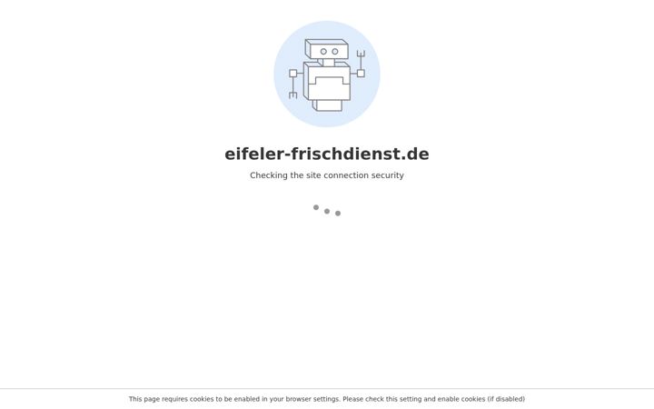 Screenshot of eifeler-frischdienst.de