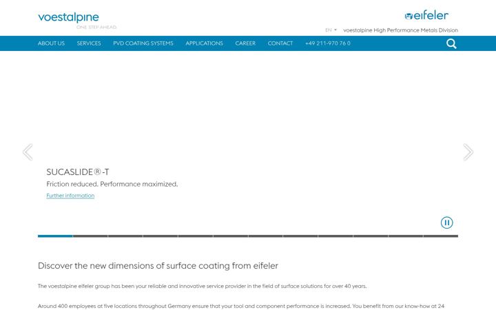 Screenshot of eifeler.com