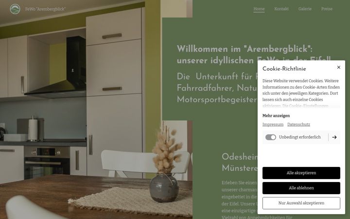 Screenshot of eifelmitpferd.de