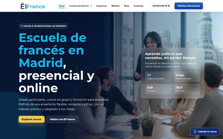 Screenshot of eifrance.com