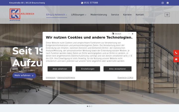 Screenshot of eifrig-keldenich.com