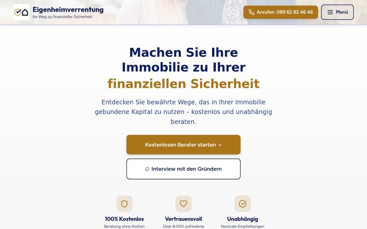 Screenshot of eigenheimverrentung.de