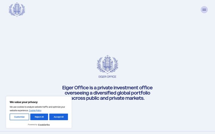 Screenshot of eigeroffice.com