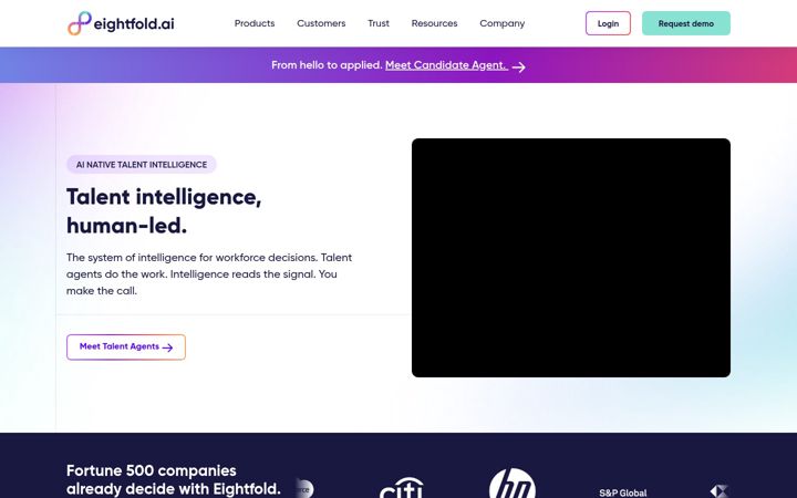 Screenshot ta' eightfold.ai