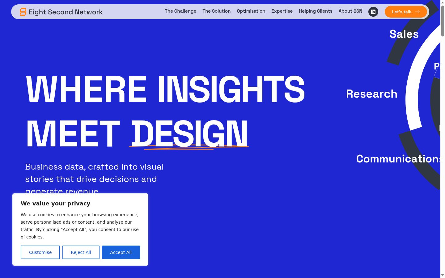Screenshot tal-banner tal-kunsens muri qabel kwalunkwe interazzjoni