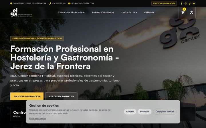 Screenshot of eigo-center.com