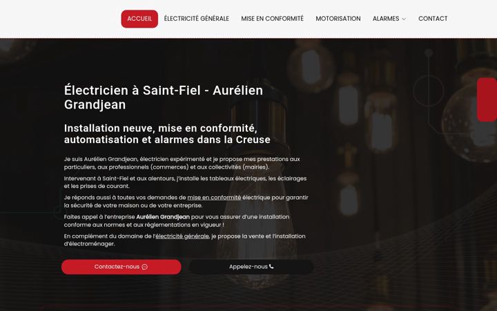Screenshot of eigrandjean.fr