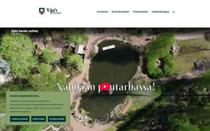 Snímek obrazovky eijasgarden.fi