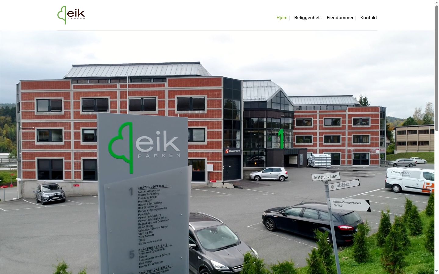 Skærmbillede af samtykkebanneret, som det blev vist før nogen interaktion