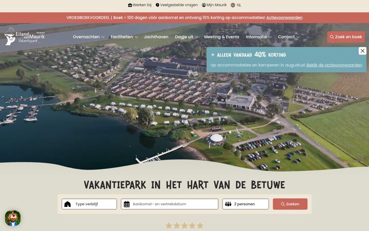 Ekrānuzņēmums no eilandvanmaurik.nl